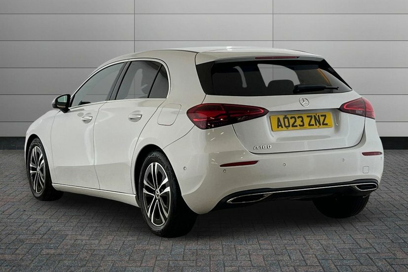 Mercedes-Benz A Class A180 Sport Executive AO23ZNZ White #2