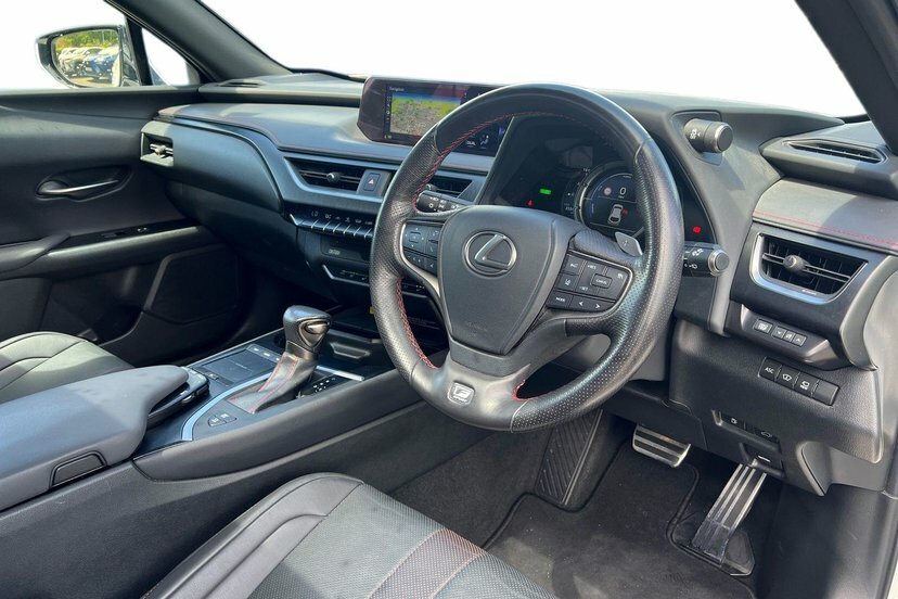 Lexus UX 2.0 250H F Sport Suv Hybrid E-cvt E-fou YE19UWX White #6