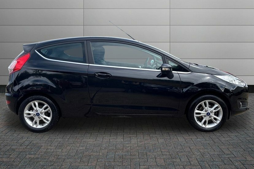 Ford Fiesta 1.25 Zetec Hatchback Euro 5 82 GM14YBA Black #4