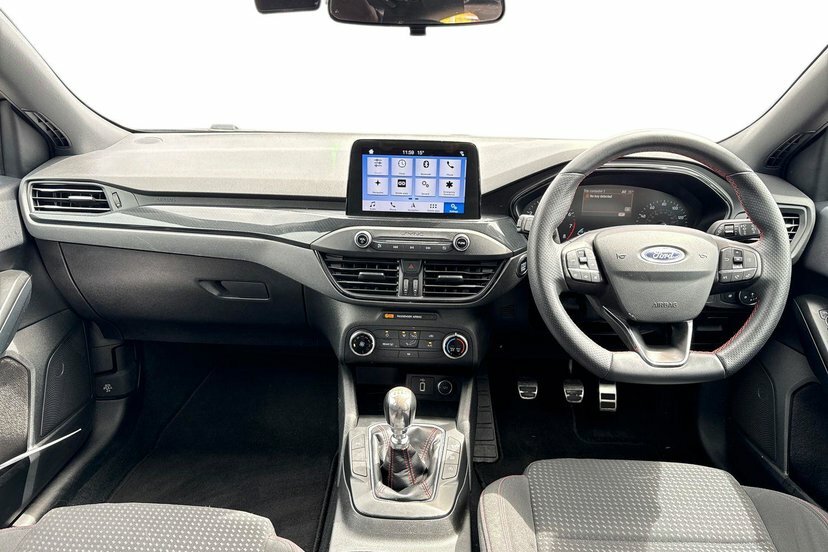 Ford Focus 1.0T Ecoboost St-line Hatchback OY69OTX Silver #6