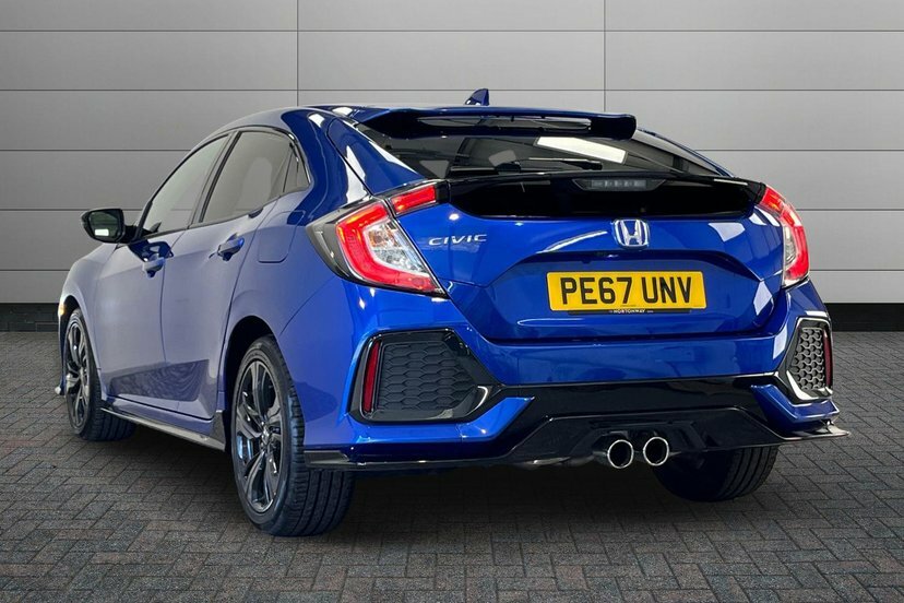 Honda Civic 1.5 Vtec Turbo Sport Hatchback Blue #3