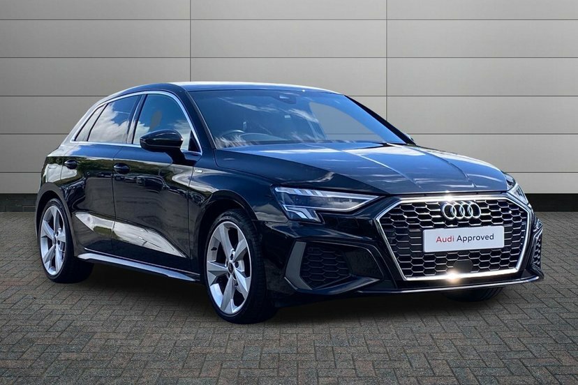 Audi A3 1.5 Tfsi 35 S Line Sportback S Tronic Black