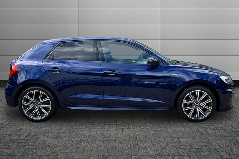 Audi A1 1.0 Tfsi 30 S Line Sportback S Tronic LS26VLR Blue #4