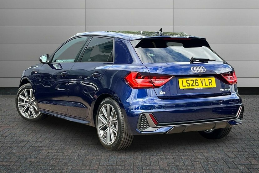 Audi A1 1.0 Tfsi 30 S Line Sportback S Tronic LS26VLR Blue #3