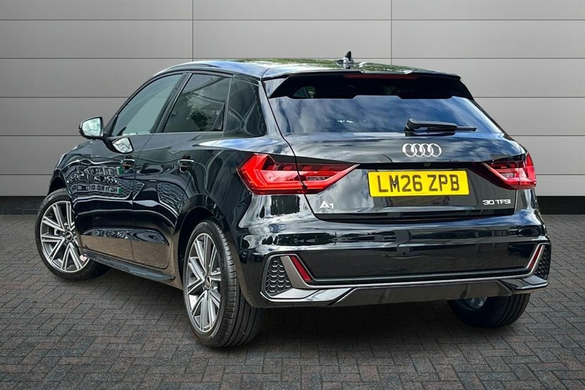 Audi A1 1.0 Tfsi 30 S Line Sportback S Tronic LM26ZPB Black #3