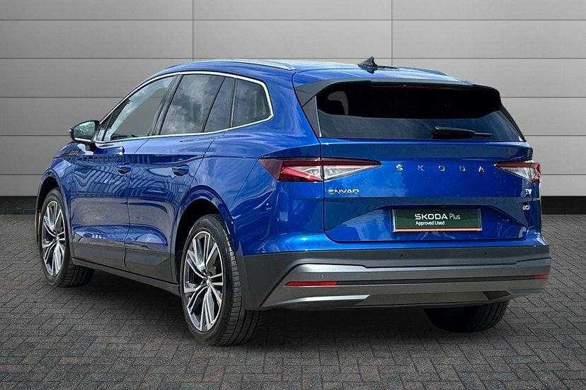 Skoda ENYAQ Iv 82Kwh 80 Suv Dc135kw 204 P YD73LRU Blue #3