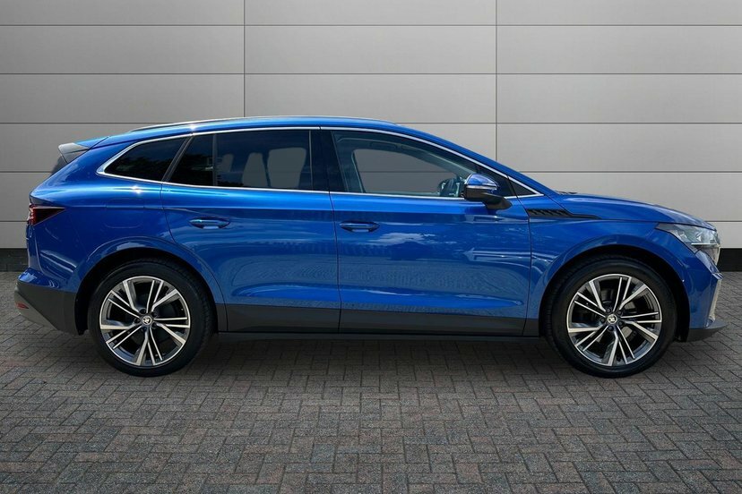Skoda ENYAQ Iv 82Kwh 80 Suv Dc135kw 204 P YD73LRU Blue #4