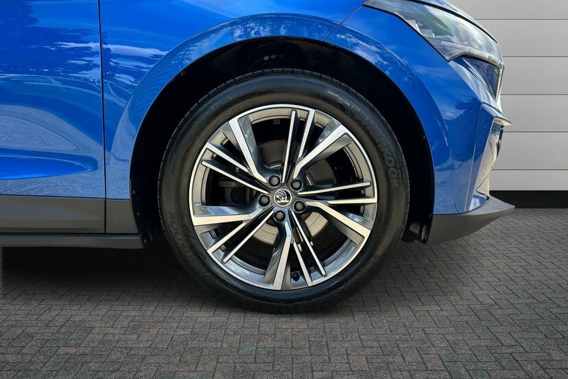 Skoda ENYAQ Iv 82Kwh 80 Suv Dc135kw 204 P YD73LRU Blue #5