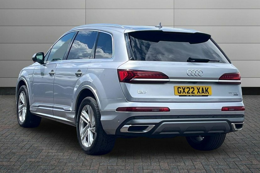 Audi Q7 3.0 Tfsi V6 55 S Line Suv Tiptronic Qua Silver #3