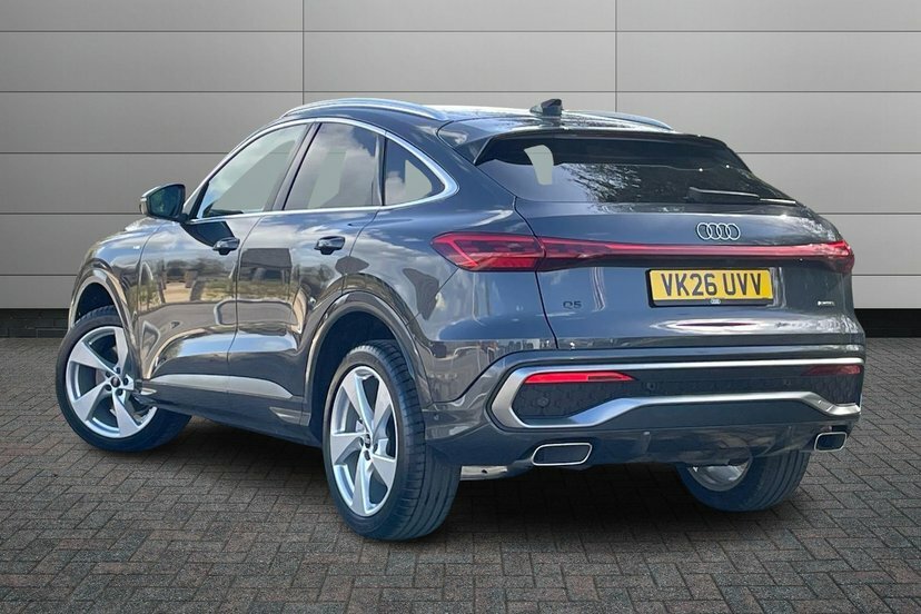 Audi Q5 2.0 Tfsi S Line Sportback S Tronic Quat VK26UVV Grey #3