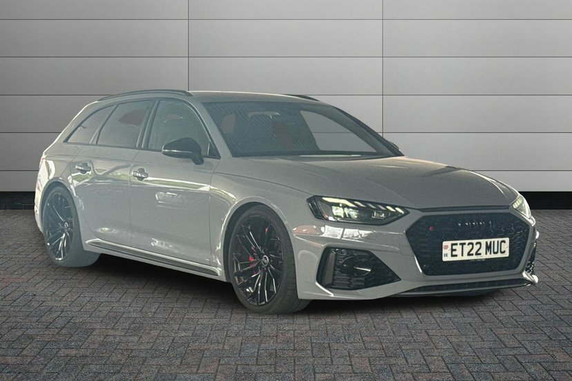 Audi RS4 Avant 2.9 Tfsi V6 Carbon Black Estate Tiptron ET22MUC Grey