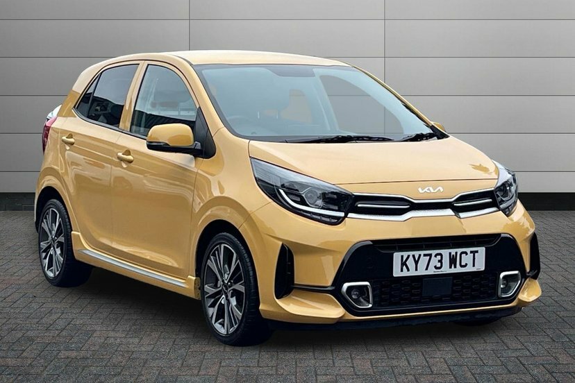 Kia Picanto 1.0 Dpi Gt-line Hatchback 66 Bh Yellow