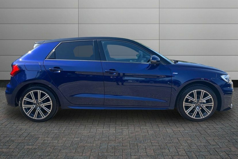 Audi A1 1.0 Tfsi 25 S Line Sportback S Tronic AO26XNP Blue #4