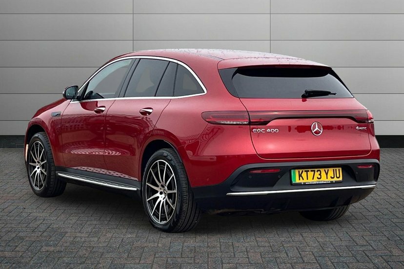 Mercedes-Benz EQC Eqc 400 80Kwh Amg Line Edition Suv Au KT73YJU Red #2