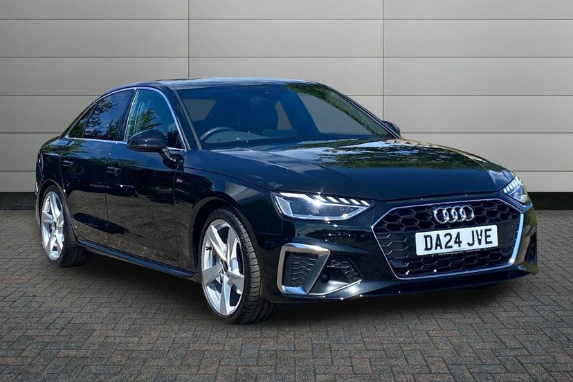 Audi A4 2.0 Tfsi 40 S Line Saloon S Tronic 204 Black