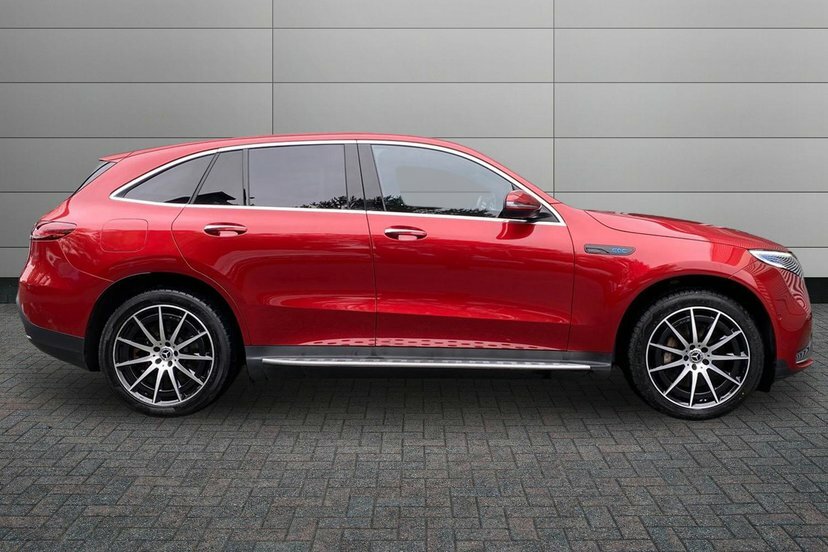 Mercedes-Benz EQC Eqc 400 80Kwh Amg Line Edition KT73YKY Red #3