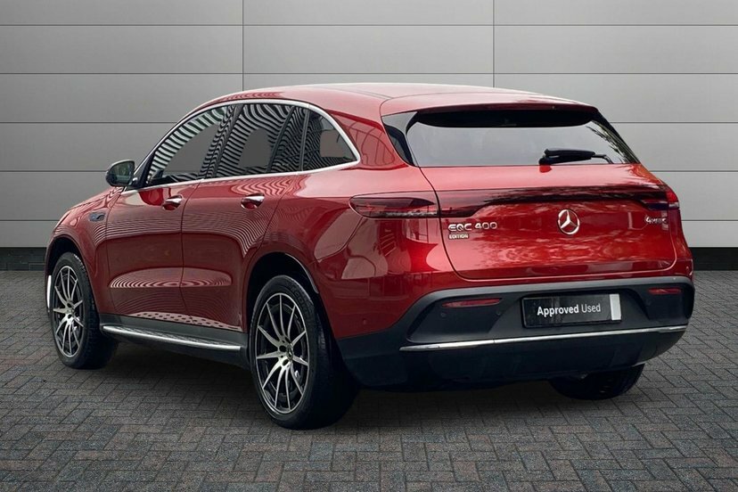 Mercedes-Benz EQC Eqc 400 80Kwh Amg Line Edition KT73YKY Red #2