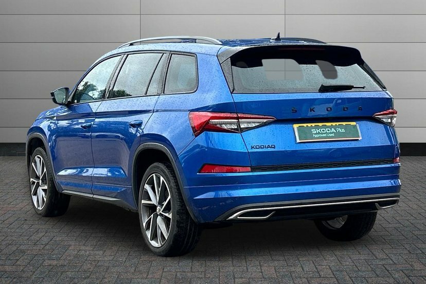 Skoda Kodiaq 1.5 Tsi Act Sportline Suv Dsg 7 Seat PN23WDT Blue #3