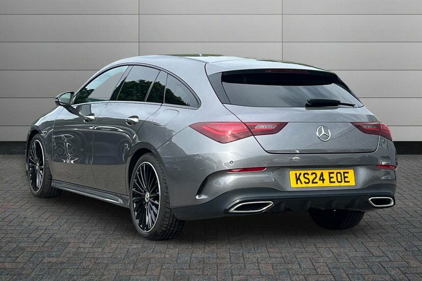 Mercedes-Benz CLA Class Cla220d Amg Line Premium Plus Shooting Brake Grey #2
