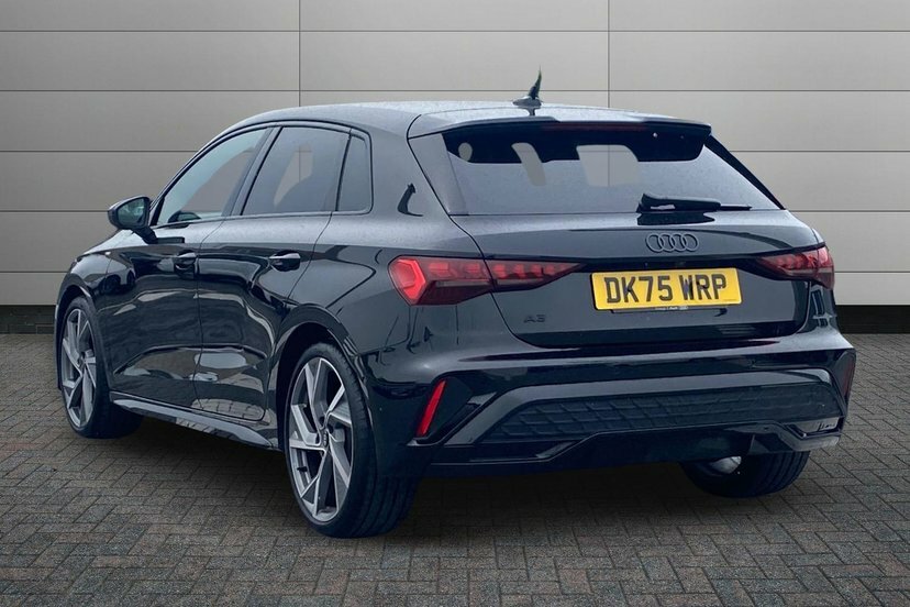 Audi A3 1.5 Tfsi Black Edition Sportback S Tron DK75WRP Black #3