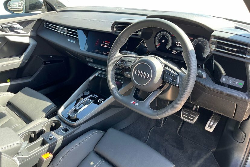 Audi A3 1.5 Tfsi Black Edition Sportback S Tron EO26OCR Grey #6
