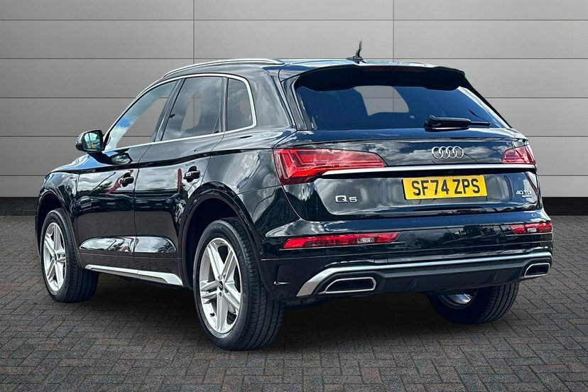 Audi Q5 2.0 Tdi 40 S Line Suv S Tronic Quattro SF74ZPS Black #3