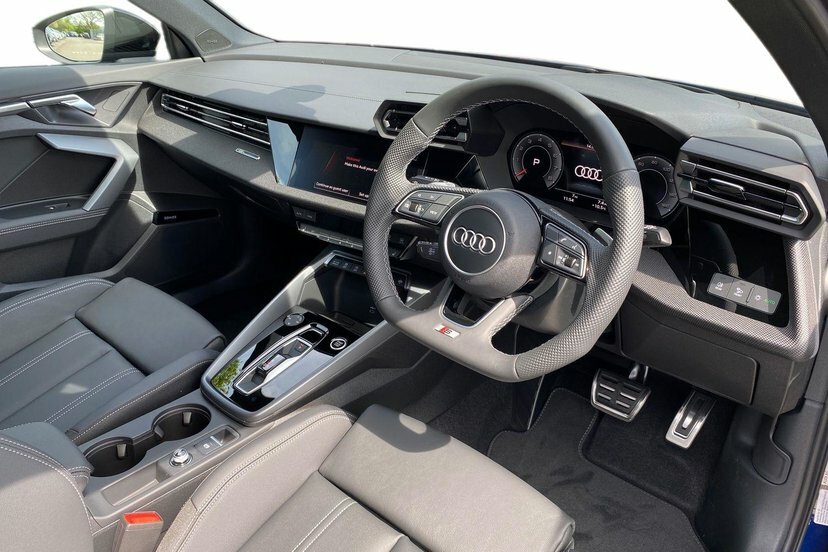 Audi A3 1.5 Tfsi Black Edition Sportback S Tron Blue #6