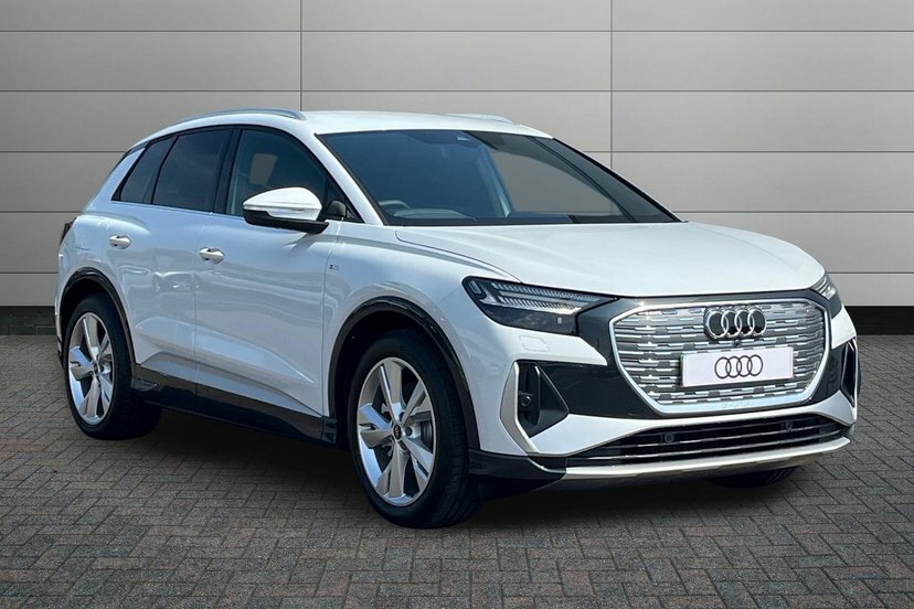 Audi Q4 E Tron 45 S Line Suv 82Kwh 286 Ps White