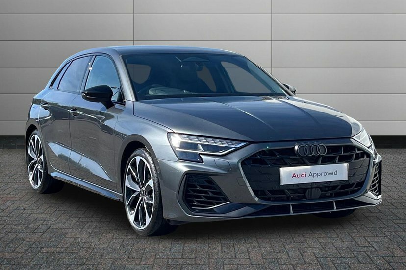 Audi S3 2.0 Tfsi Black Edition Sportback S Tron Grey