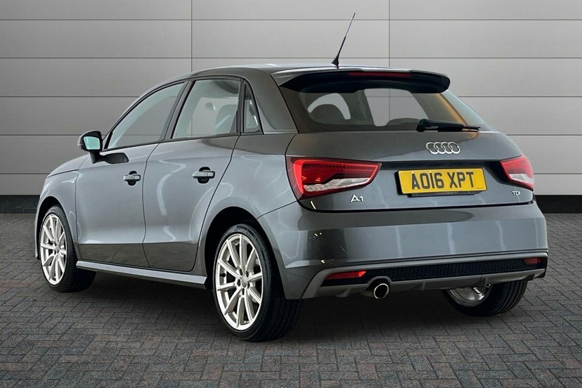 Audi A1 1.6 Tdi S Line Sportback S Tronic 116 Grey #3