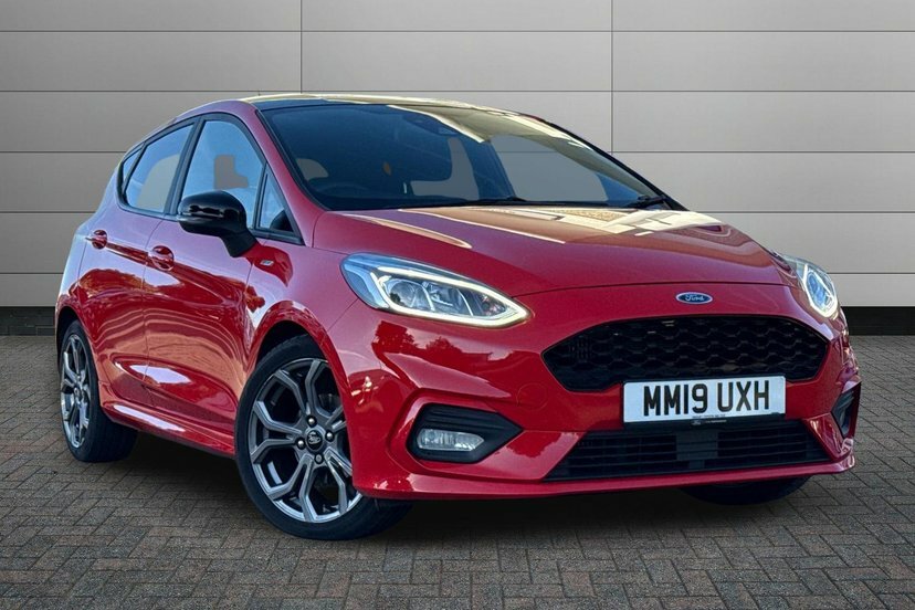 Ford Fiesta 1.0T Ecoboost Gpf St-line Hatchback Man Red