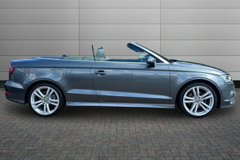 Audi A3 Cabriolet 1.4 Tfsi Cod S Line Convertible Grey #4