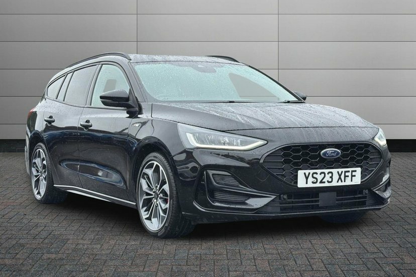 Ford Focus 1.0T Ecoboost Mhev St-line X Estate Hyb Black