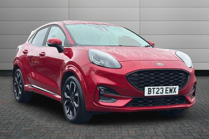 Ford Puma 1.0T Ecoboost Mhev St-line X Suv Hybrid BT23EWX Red