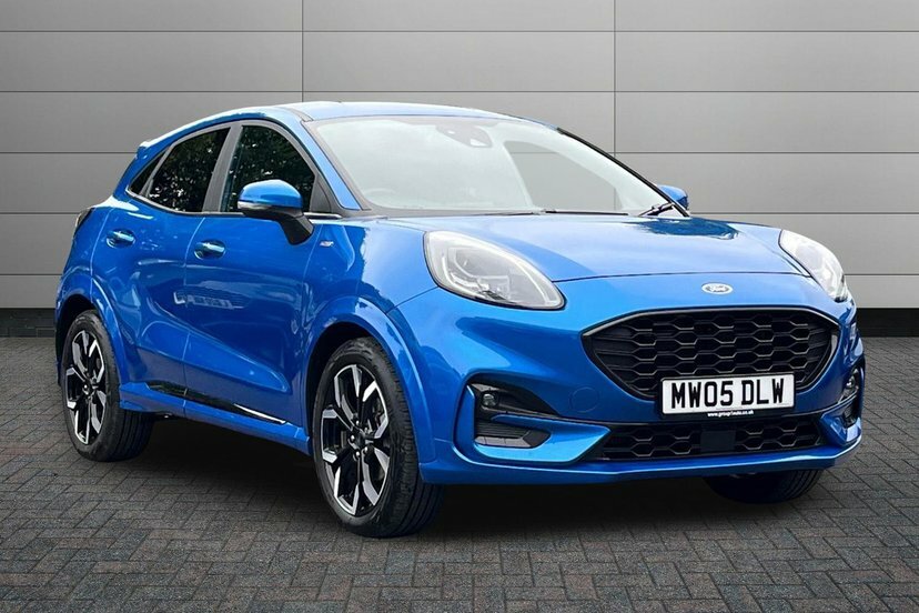 Ford Puma 1.0T Ecoboost Mhev St-line X Suv Hybrid MW05DLW Blue