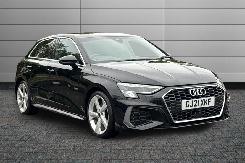 Audi A3 1.5 Tfsi 35 S Line Sportback S Tronic Black