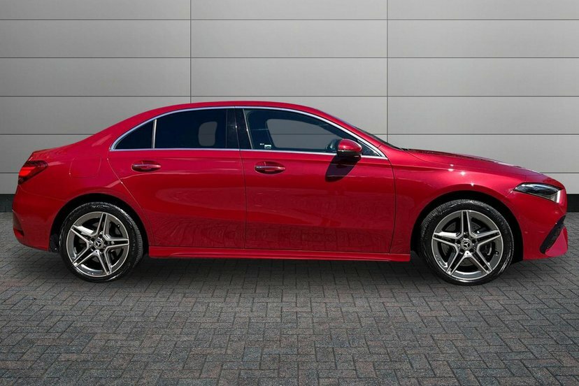 Mercedes-Benz A Class A250e 15.6Kwh Amg Line Premium Saloon KW73OUD Red #3