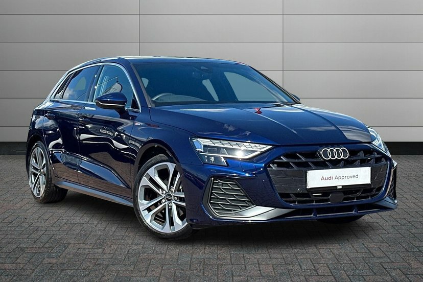 Audi A3 1.5 Tfsi 35 S Line Sportback S Tronic Blue