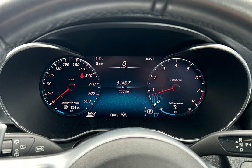 Mercedes-Benz GLC Class 4.0 Glc63 V8 Biturbo Amg Suv Spds Mct 4 White #6