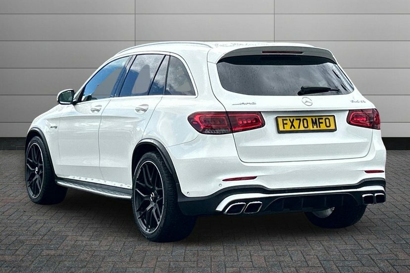 Mercedes-Benz GLC Class 4.0 Glc63 V8 Biturbo Amg Suv Spds Mct 4 White #2