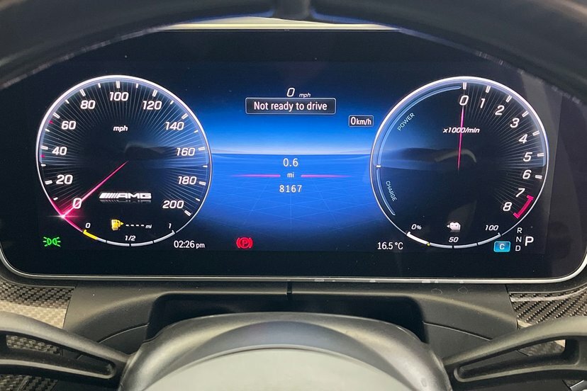 Mercedes-Benz C Class C63 Amg S E Performance 4Matic Carbon Edition Salo KS25WFJ White #6