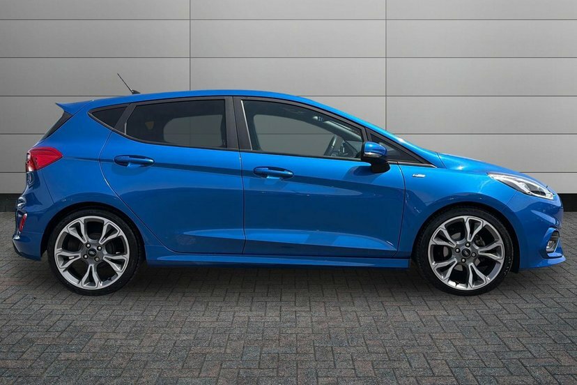 Ford Fiesta 1.0T Ecoboost Mhev St-line X Edition Hatchback MF70WFR Blue #4