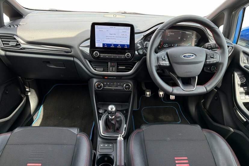 Ford Fiesta 1.0T Ecoboost Mhev St-line X Edition Hatchback MF70WFR Blue #6