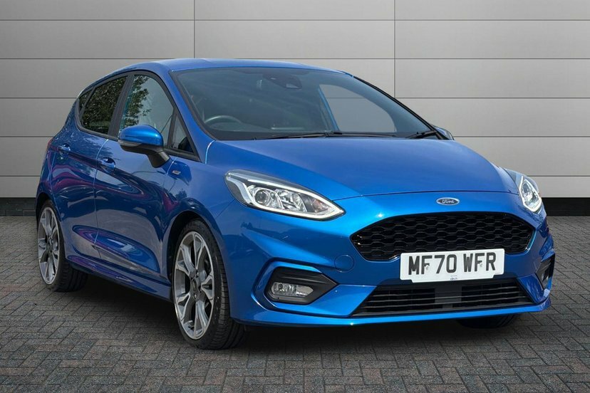 Ford Fiesta 1.0T Ecoboost Mhev St-line X Edition Hatchback MF70WFR Blue