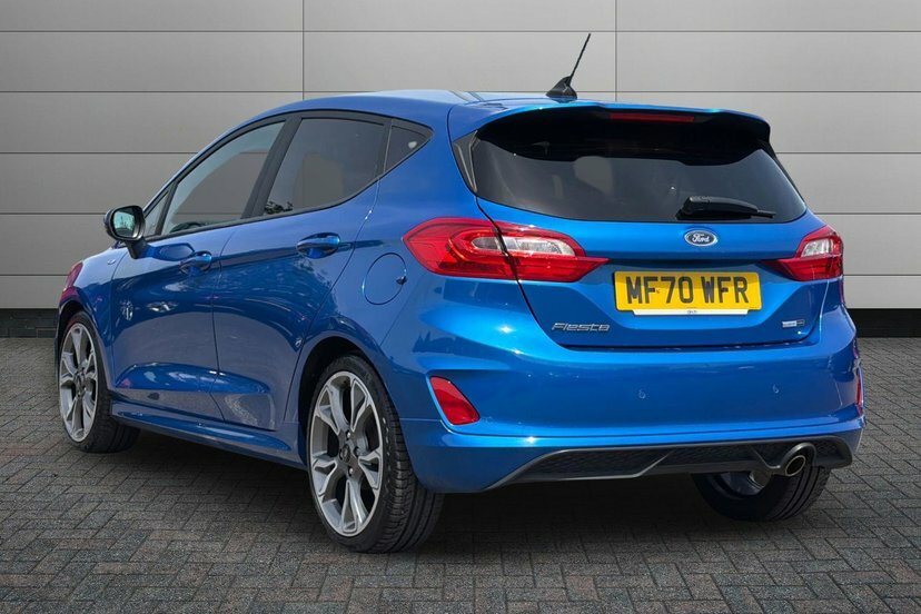 Ford Fiesta 1.0T Ecoboost Mhev St-line X Edition Hatchback MF70WFR Blue #3