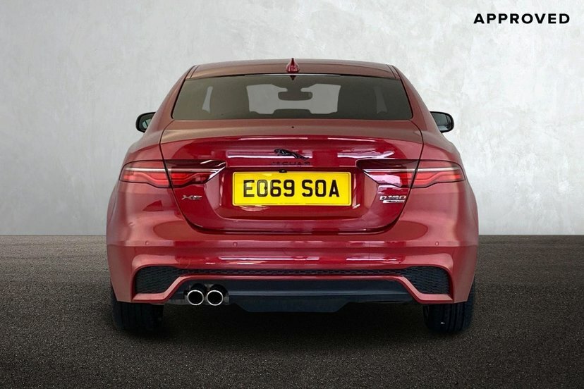 Jaguar XE 2.0 D180 R-dynamic S Saloon 180 P EO69SOA Red #6