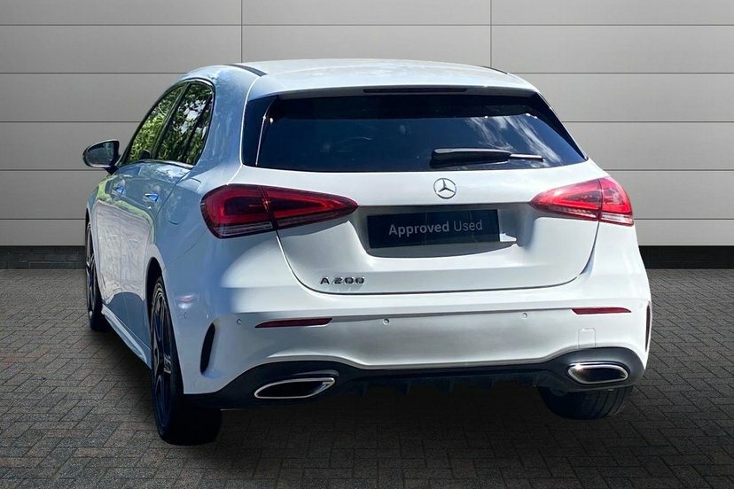 Mercedes-Benz A Class A200 Amg Line Premium KN23YTS White #2
