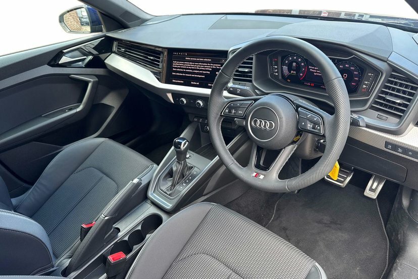 Audi A1 1.0 Tfsi 30 S Line Sportback S Tronic EK26YFC Blue #6