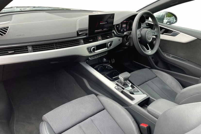 Audi A5 2.0 Tfsi 40 S Line Coupe S Tronic 204 MJ74BXB Grey #2