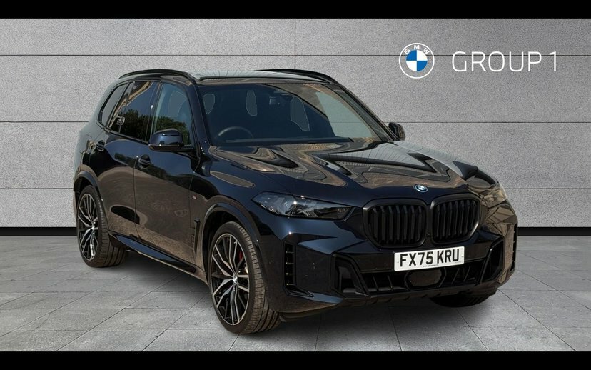 BMW X5 3.0 50E 25.7Kwh M Sport Suv Plug-in Hyb Black